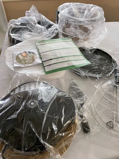 Nuwave countertop elite dome sales oven with extender ring kit